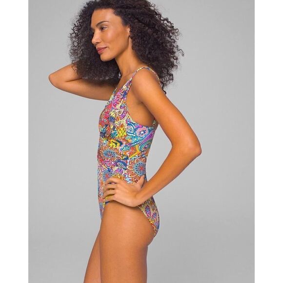 Bleu Rod Beattie groovy colorful swimsuit. - Picture 7 of 10